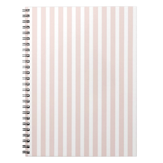 Cuaderno Rayas Blancas Rosadas (Frente)