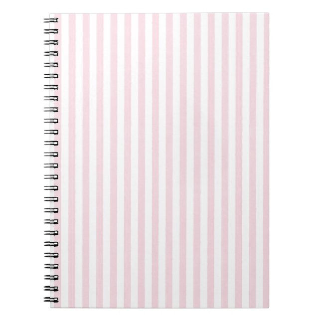 Cuaderno Rayas Brisa Costera - Rosa Concha de Mar (Frente)