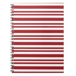 Cuaderno Rayas de Caramelo de Navidad