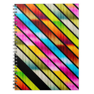 Cuaderno Rayas de color lisas