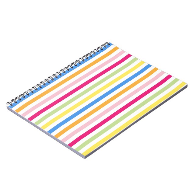 Cuaderno Rayas de colores (Lado Izquierdo)