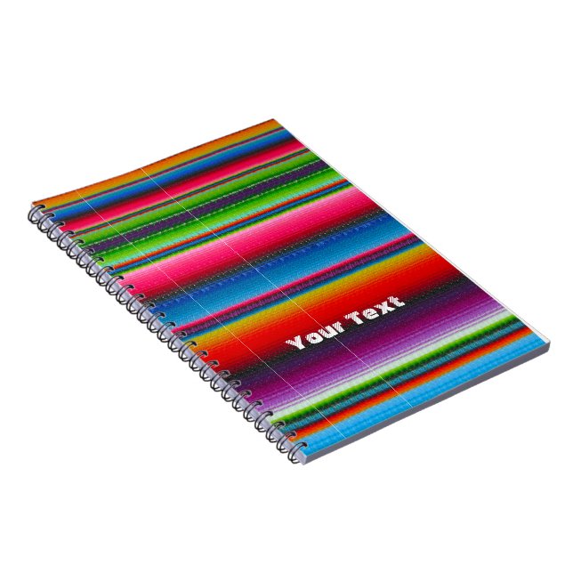 Cuaderno Rayas de colores (Lado Derecho)