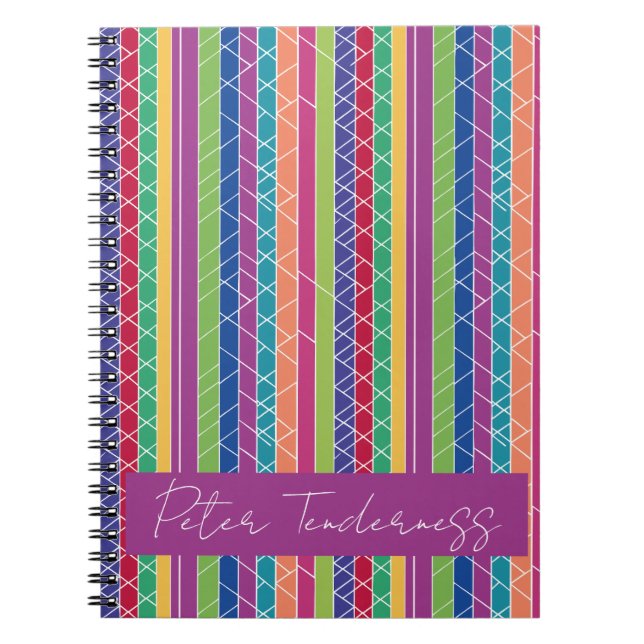Cuaderno Rayas de colores (Frente)