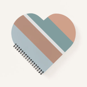 Cuaderno Rayas de colores discretos