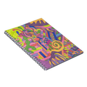 Cuaderno "Rayas de la selva II" Resumen de arte