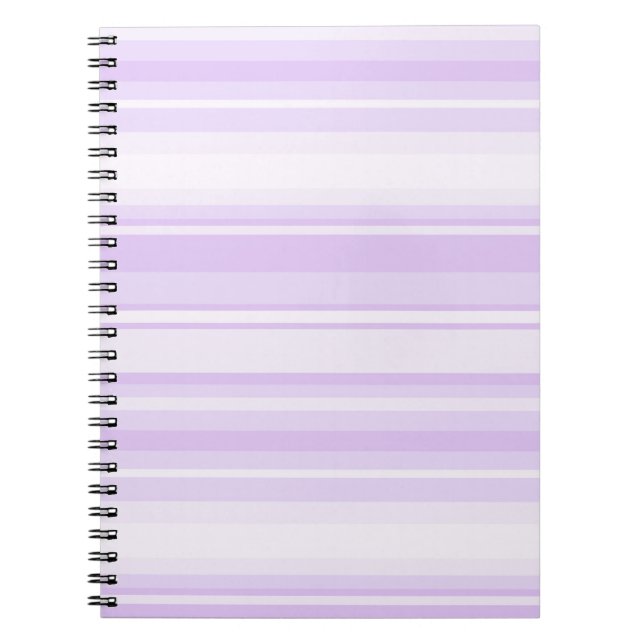 Cuaderno Rayas de lilac (Frente)