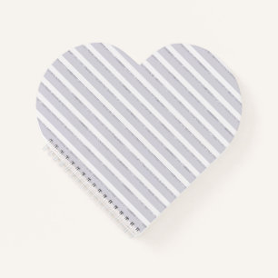 Cuaderno Rayas de purpurina destellante lila púrpura  