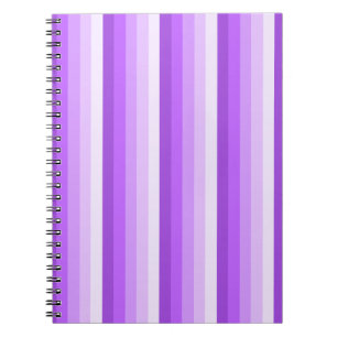 Cuaderno Rayas de sombra púrpura
