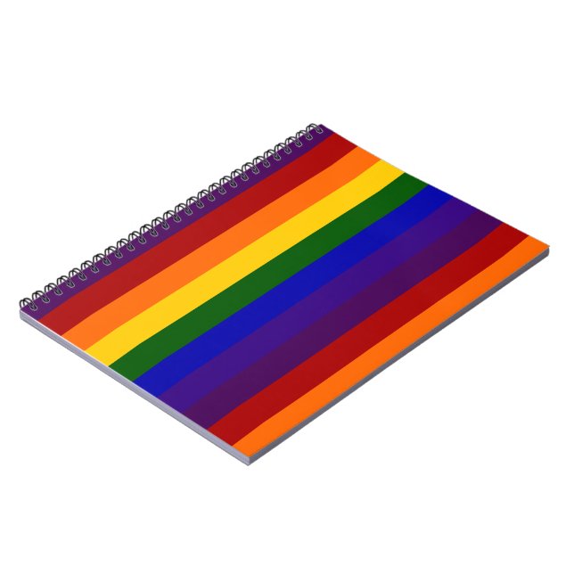 Cuaderno Rayas del arco iris (Lado Izquierdo)