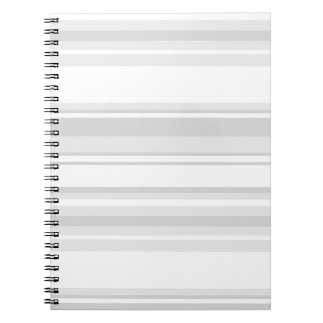 Cuaderno Rayas grises claras (Frente)