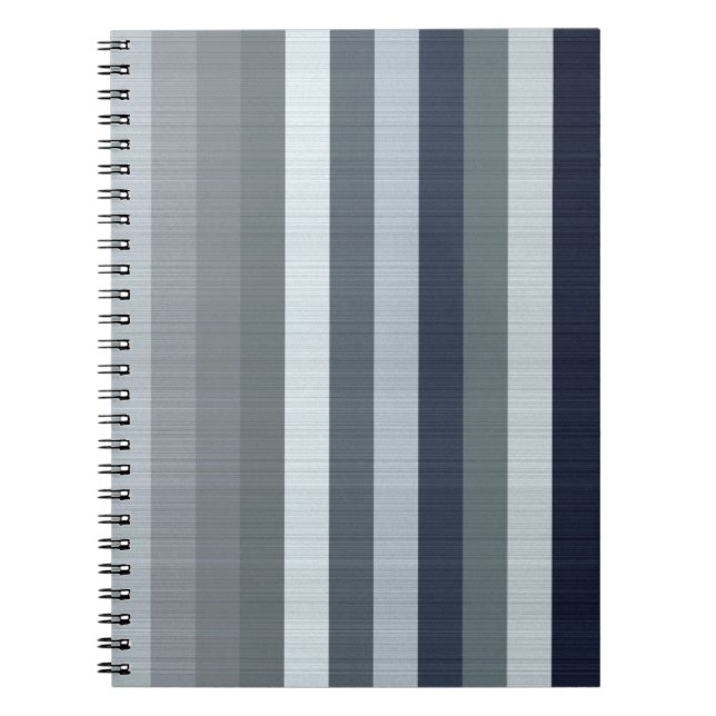 Cuaderno Rayas grises de la marina (Frente)