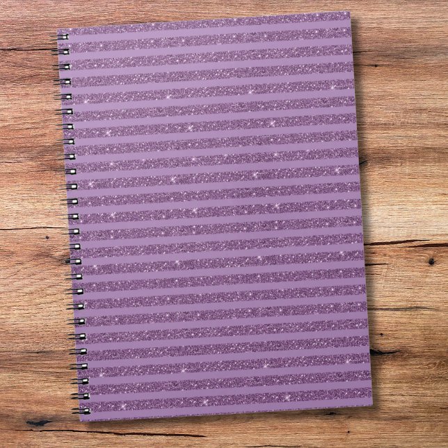 Cuaderno Rayas Horizontales de Estilo con Brillo de Mora Mu (Subido por el creador)