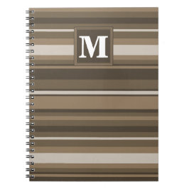 Cuaderno Rayas marrones