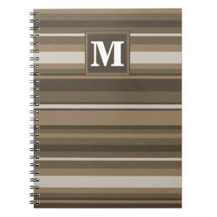 Cuaderno Rayas marrones