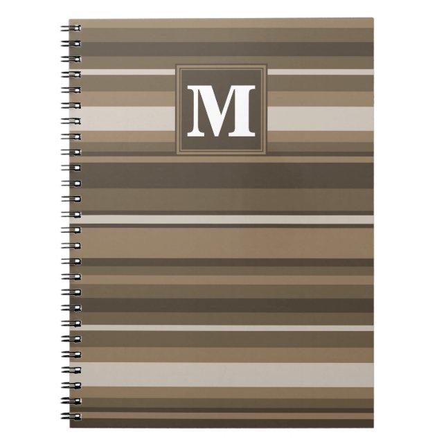 Cuaderno Rayas marrones (Frente)