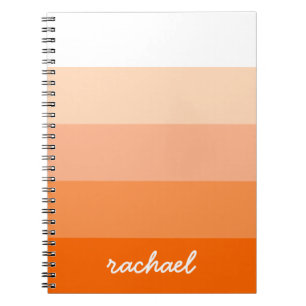 Cuaderno Rayas Modernas y Elegantes Personalizadas