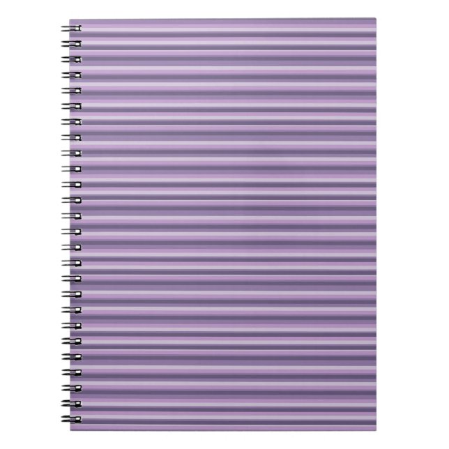 Cuaderno Rayas moradas (Frente)