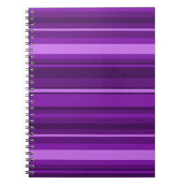 Cuaderno Rayas púrpuras