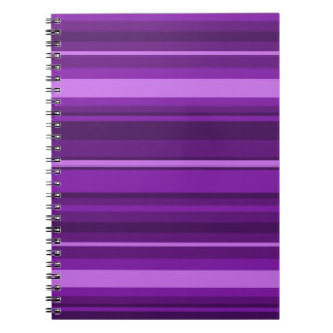 Cuaderno Rayas púrpuras