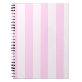 Cuaderno Rayas - rosadas y rosas claras