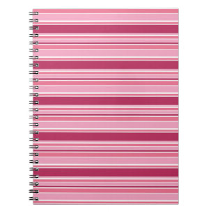 Cuaderno Rayas rosas