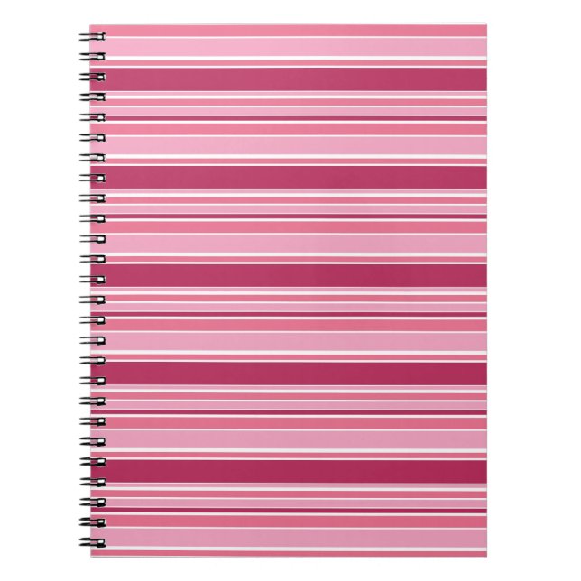 Cuaderno Rayas rosas (Frente)