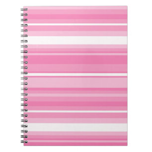 Cuaderno Rayas rosas