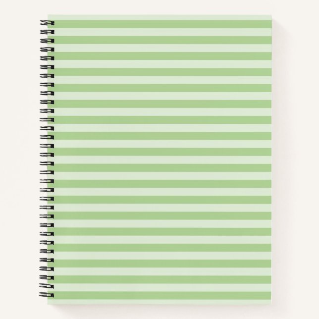 Cuaderno Rayas Verdes (Anverso)