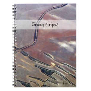 Cuaderno rayas verdes