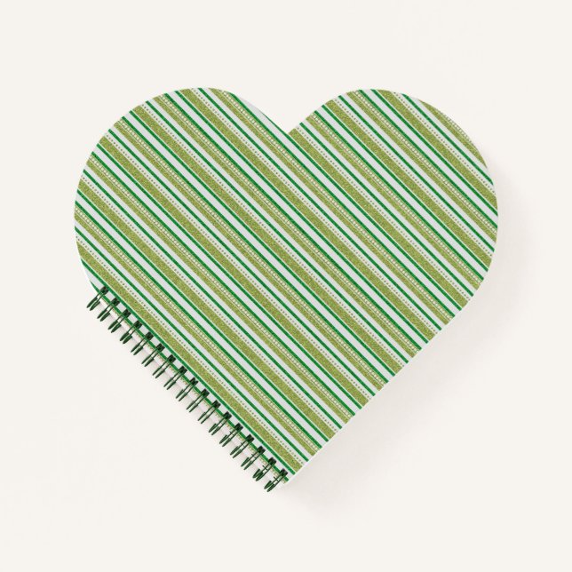Cuaderno Rayas Verdes Brillantes (Anverso)