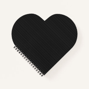 Cuaderno Rayas verticales negras y negras ahumadas