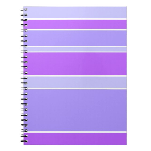 Cuaderno Rayas violetas (Frente)