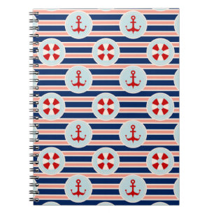 Cuaderno Rayas y modelo de puntos náuticos