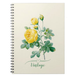 Cuaderno Raza amarilla vintage