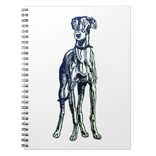 Cuaderno Raza de Greyhound inglesa