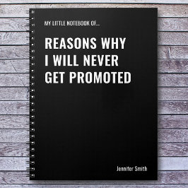 Cuaderno Razones por las que nunca voy a citar divertidas