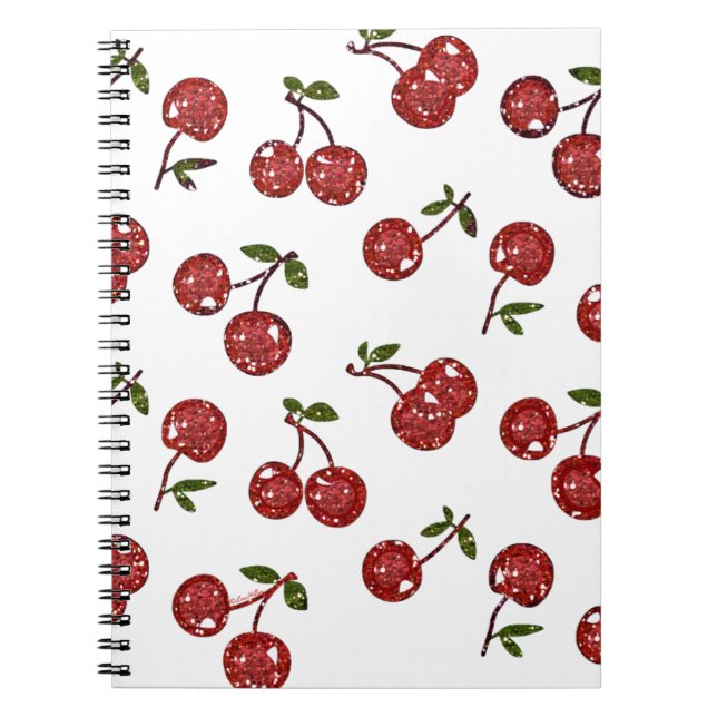 Cuaderno RB Rockabilly Muy Cerezas Cerezas En Blanco (Frente)