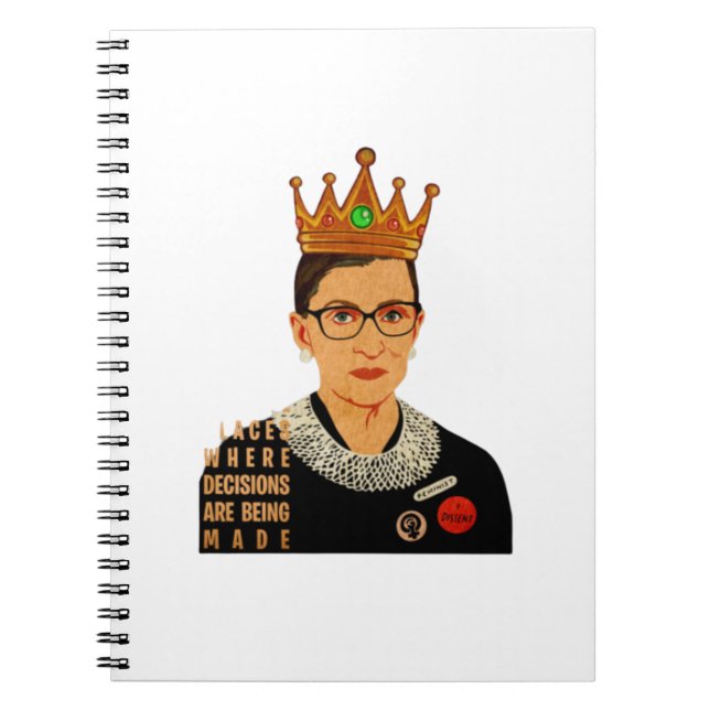 Cuaderno RBG I discrepa de Ruth Bader Ginsburg (Frente)