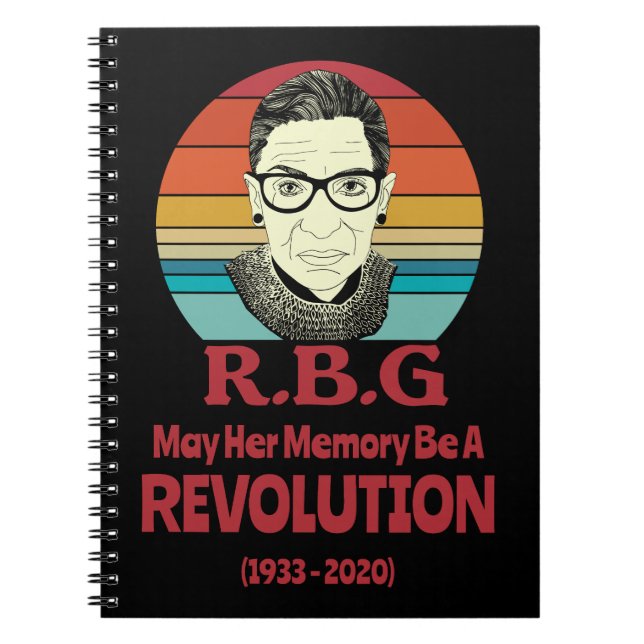 Cuaderno RBG - Que su memoria sea una revolución (Frente)