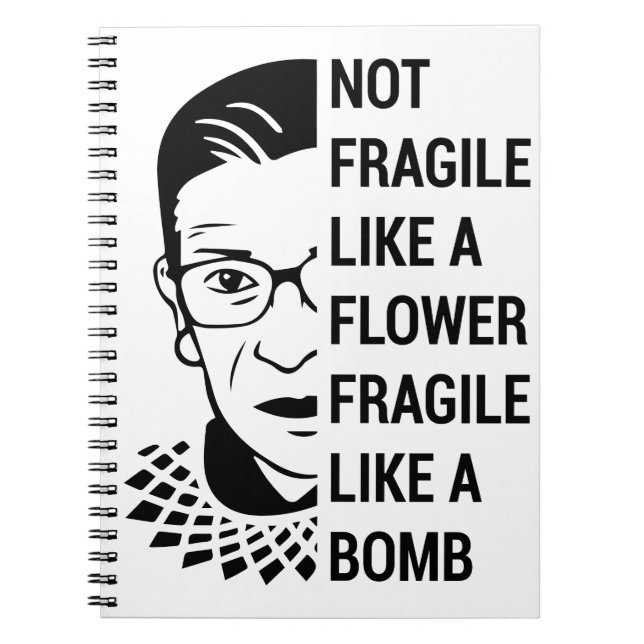 Cuaderno RBG, Ruth Bader Ginsburg, RBG feminista (Frente)