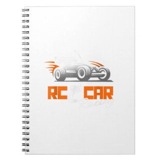Cuaderno Rc Carros Carreras Regalo Hobby Tee Men
