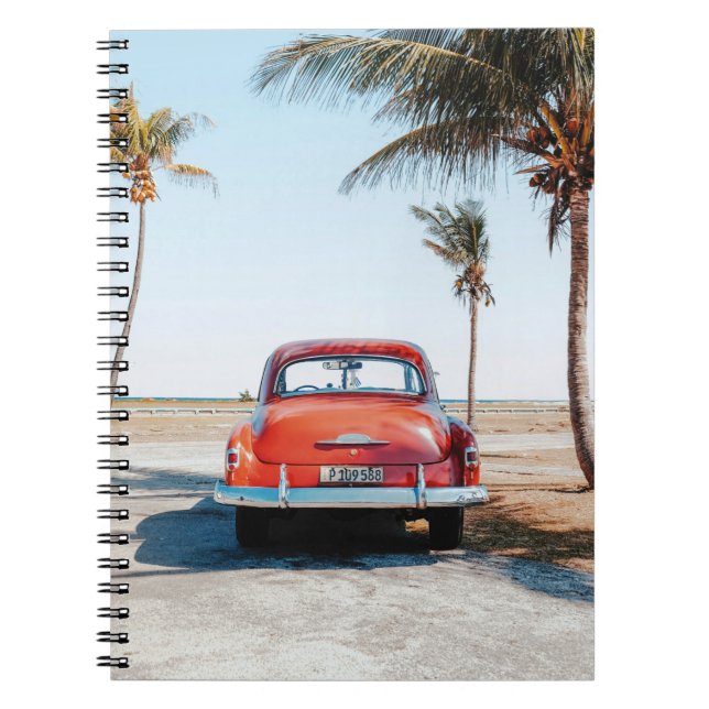 Cuaderno Re escarabajo junto a los cocoteros (Frente)