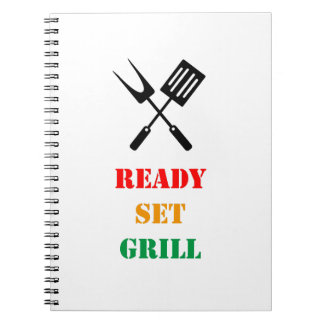 Cuaderno Ready, set, grill 