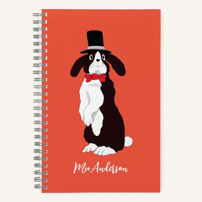 Cuaderno Real Tuxedo Bunny (Anverso)