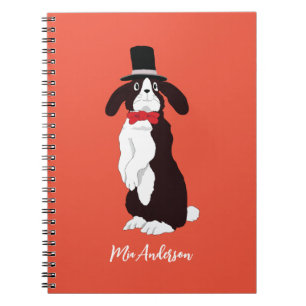 Cuaderno Real Tuxedo Bunny