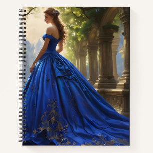 Cuaderno Realeza Azul
