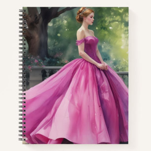 Cuaderno Realeza en Púrpura