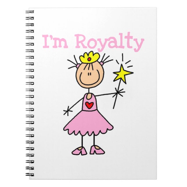 Cuaderno Realeza Princesa (Frente)