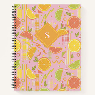 Cuaderno Rebanadas de cítricos de los años 80