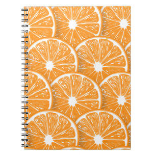 Cuaderno rebanadas naranjas